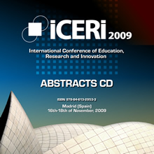 Iceri2009 abstracts cd